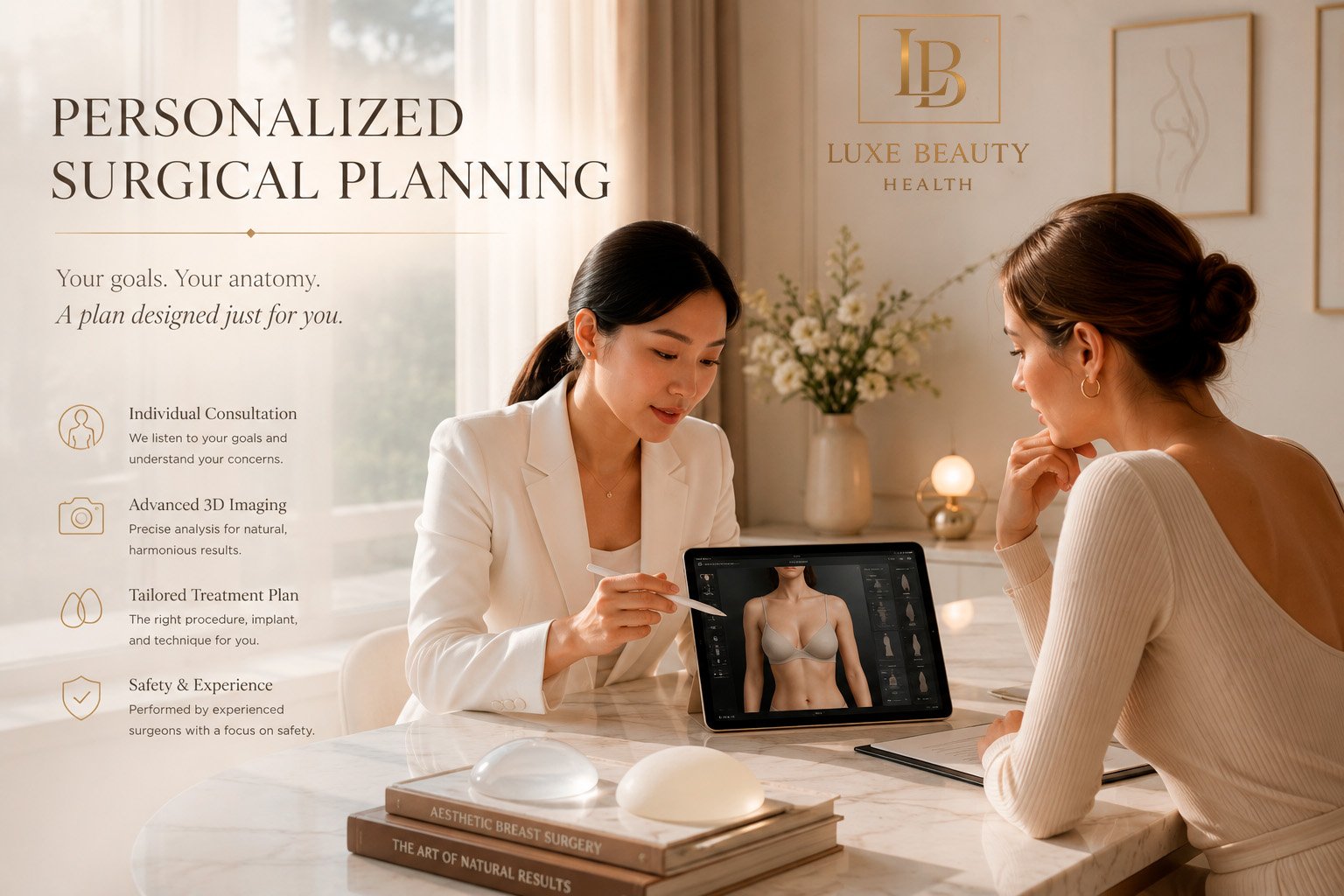Personalized breast surgery planning and consultation in South Korea
